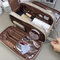 Makeup for Women Large Capacity Portable Travel High-End Brushes Toiletries Storage Bag
