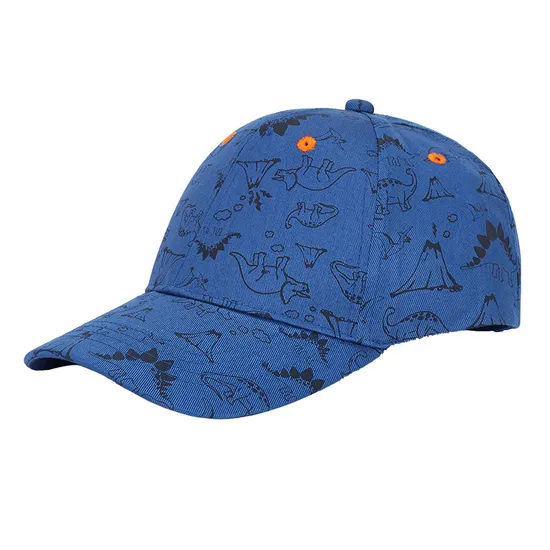 Custom Baseball Cap New Models Children′s Baseball Hat Animal Dinosaur Boys and Girls Versatile Baseball Hat UV Hat