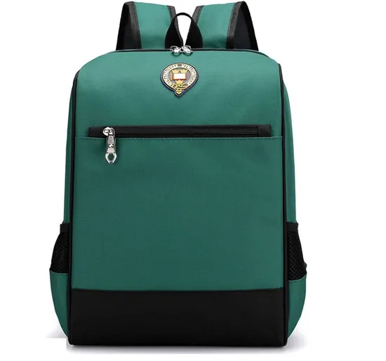 Logo Printed British Style Casual Versatile Backpack