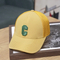 Letter C Sunshade Solid Baseball Hat