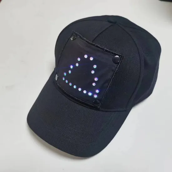 New LED Multifunctional Voice Control Display Baseball Cap