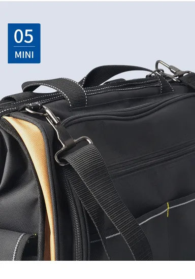 Multi-Functional Storage Thickened Wear-Resistant Large-Capacity Portable Installation Hardware Repair Bag