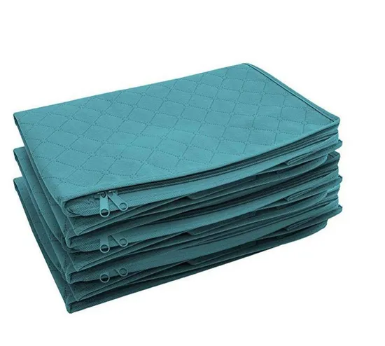 Non-Woven Clothing Storage Box Visual Home Storage Bag Foldable Clothing Dust Bag