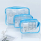 Transparent Waterproof Men′s and Women′s Travel Business Trip Storage Business Hand-Held Cosmetics Zipper Bag