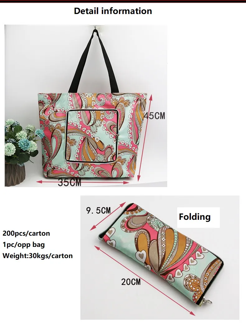 Silk Screen Canvas Tote Bag Crossbody Shopping Storage Bag