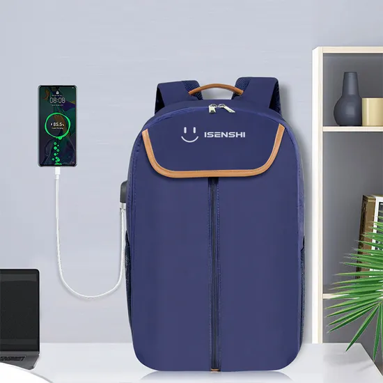 Independent Shoe Layer Backpack New High-Capacity USB Port Charging Travel Computer Bag Laptop Bag Computer Bag
