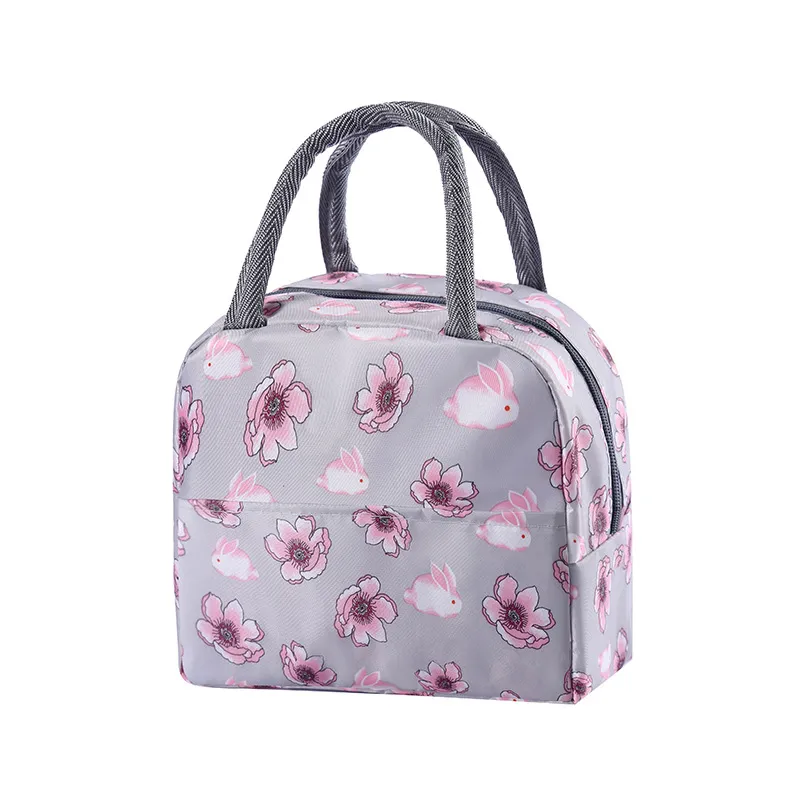 Large Capacity Small Fresh Printing Ice Pack Printing Portable Portable Thermal Insulation Bag