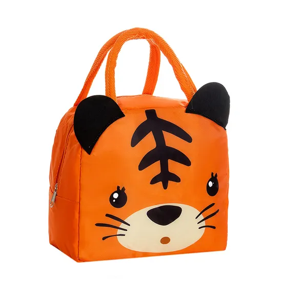 New 3D Cartoon Portable Bento Student Insulated Bag