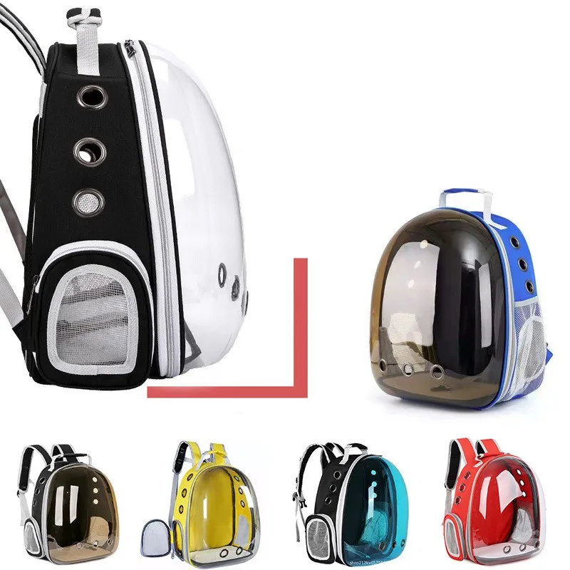 Space Transparent Panoramic Travel out Backpack Pet Bag