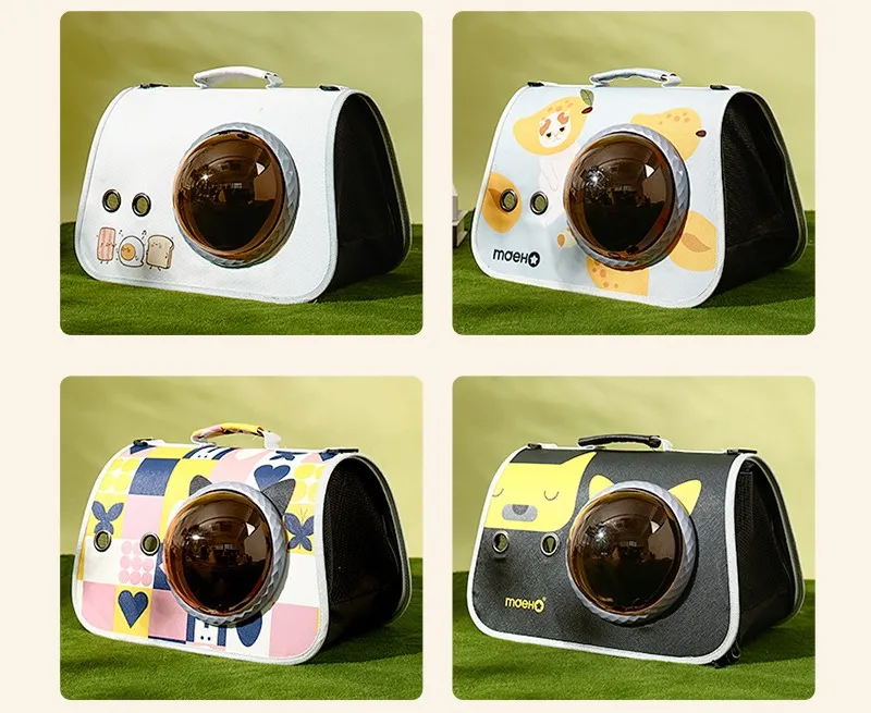 Portable Space Capsule with Hand-Held Foldable Shoulder Backpack