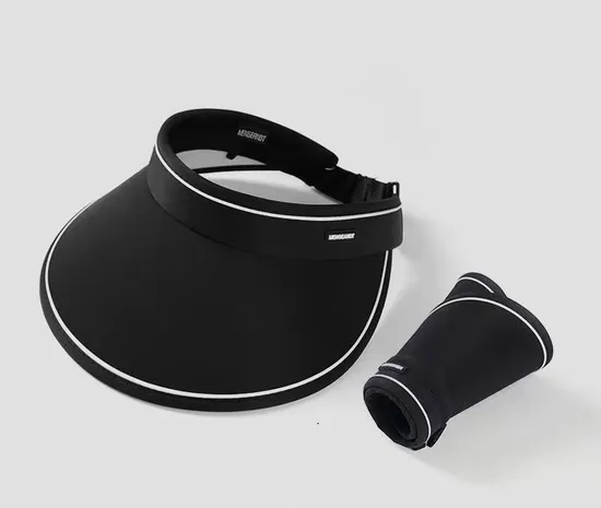 Versatile Large Brim Folding Open Top Baseball Cap