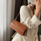 Crocodile Pattern Handheld Retro Versatile Small Square Bag