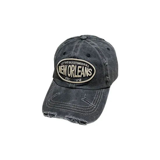 Worn Letters Embroidered Versatile Sun Shading Baseball Cap