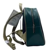 Minimalist Metal Printed Casual Backpack