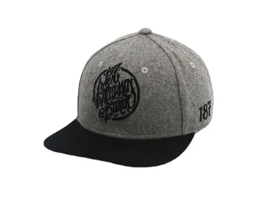 Flat Eaved Sun Shading Embroidered Baseball Cap