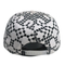 Flat Brim Color Blocking Embroidered Printed Baseball Cap