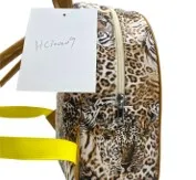 Double Layer Leopard Print Casual Backpack