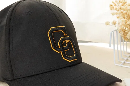 Alphabet Three-Dimensional Embroidered Logo Waterproof Versatile Baseball Cap