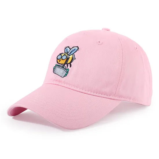 Embroidered Baseball Cap for Women Breathable and Fashionable Duckbill Cap for Men Sun Shading and Sun Protection Cap