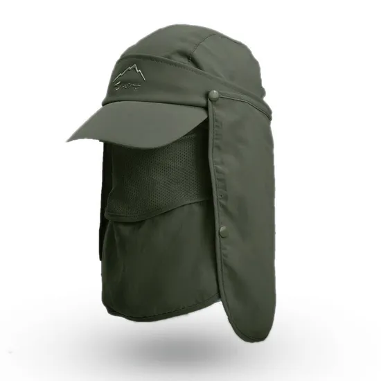 Outdoor Men′s Sunscreen Summer Quick Drying Hat