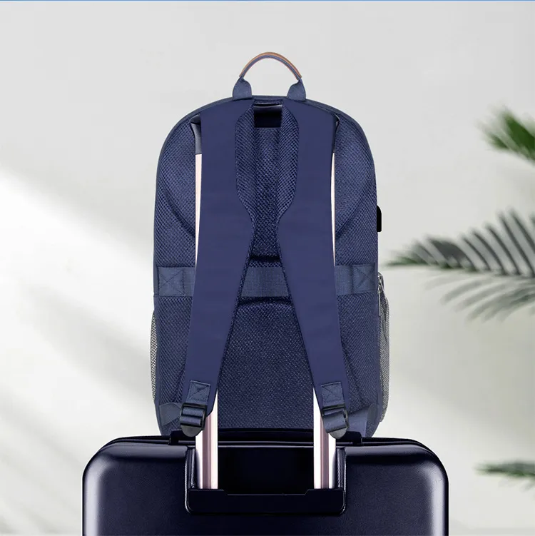 Independent Shoe Layer Backpack New High-Capacity USB Port Charging Travel Computer Bag Laptop Bag Computer Bag