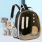 Space Transparent Panoramic Travel out Backpack Pet Bag