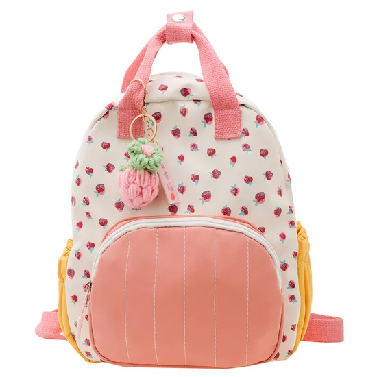 New Dopamine Color Blocking Casual Backpack