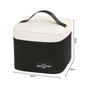 Dopamine Portable Bento Bag Takeaway Student Packing with Rice Insulated Bag Aluminum Foil Thickened Lunch Box Bag
