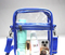Cross Body Adjustable Zipper Transparent Storage Bag