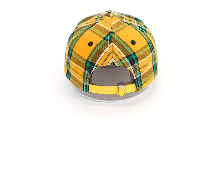 Colorful Embroidered Logo Baseball Cap