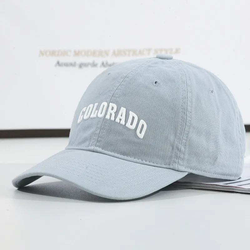 Letter Soft Top Fashion Sunscreen Baseball Hat