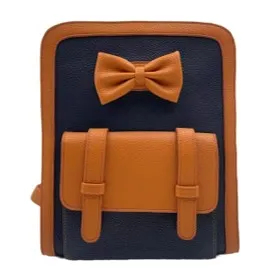 Double Layered Bow Fashion Casual Backpack