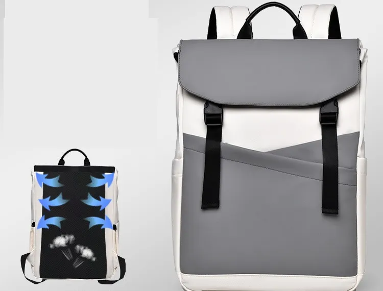 Large Capacity Flip Top Lightweight Computer Backpack