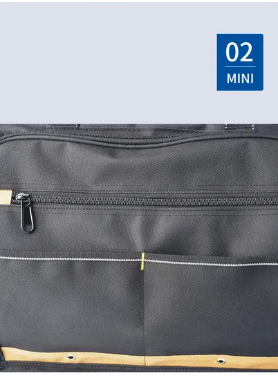 Multi-Functional Storage Thickened Wear-Resistant Large-Capacity Portable Installation Hardware Repair Bag