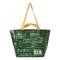 Portable Shopping Bag Foldable Nylon Waterproof One Shoulder Handbag for Outdoor Use Supermarket Environmentally Friendly Large Capacity Fashionable Women′s Bag