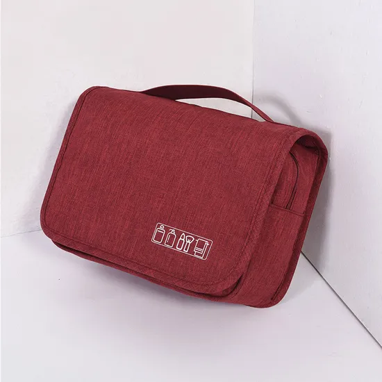 Portable Makeup Bag Cation Dry and Wet Separation Storage Bag Travel Bag Hand Hook Wash Bag