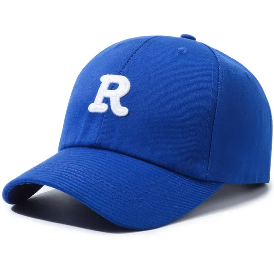 R Mark Big Head Circumference Baseball Hat Men′s and Women′s Ins New Student Autumn and Winter Face Small Korean Version Hard Top Shortalong The Cap