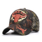European and American New Camouflage Rooster Wild Embroidery Outdoor Hip-Hop Sunscreen Baseball Cap