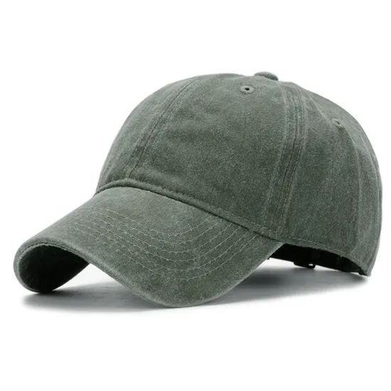Solid Color Light Plate Duckbill Caps Worn-out Washed Cotton Sun Caps China