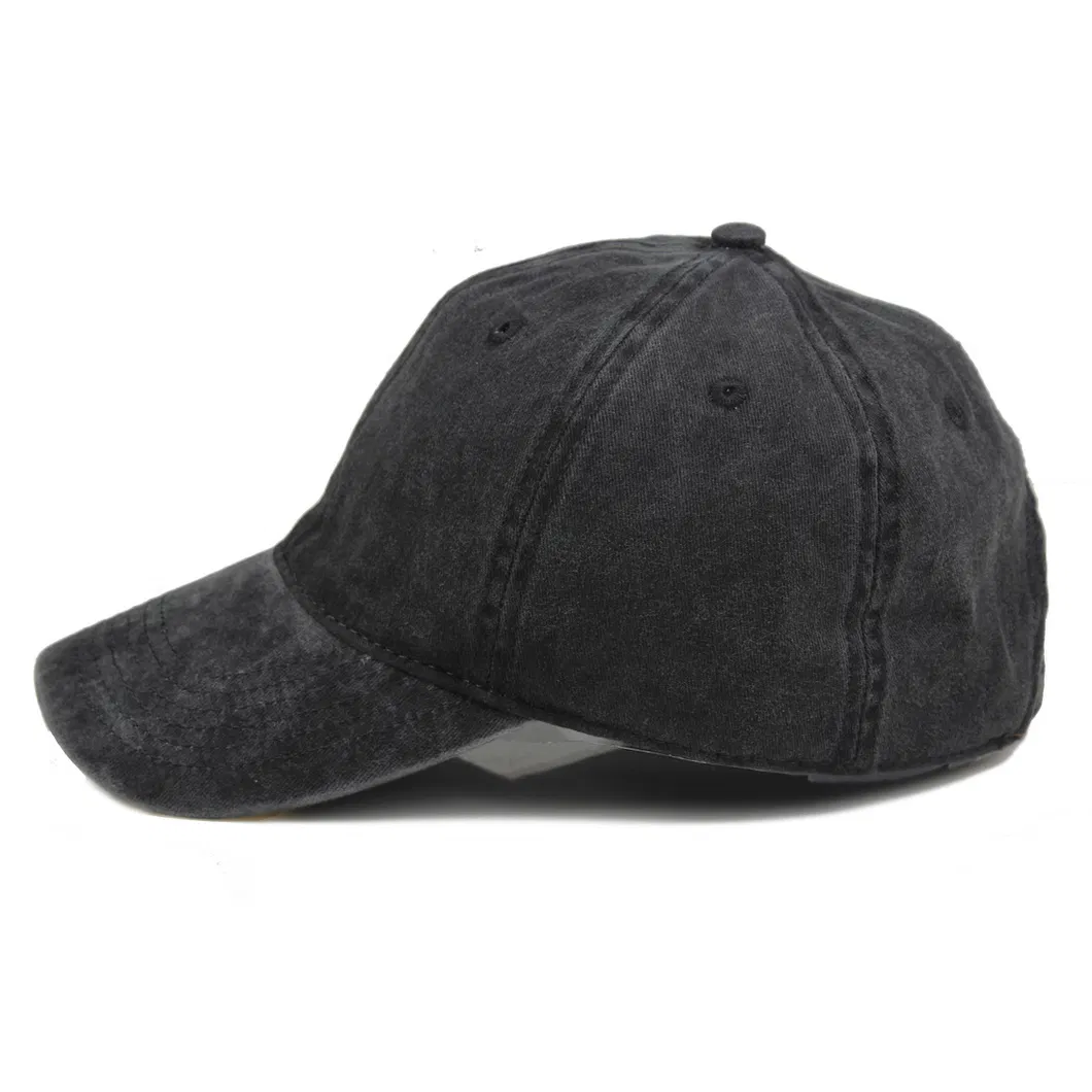 Solid Color Light Plate Duckbill Caps Worn-out Washed Cotton Sun Caps China
