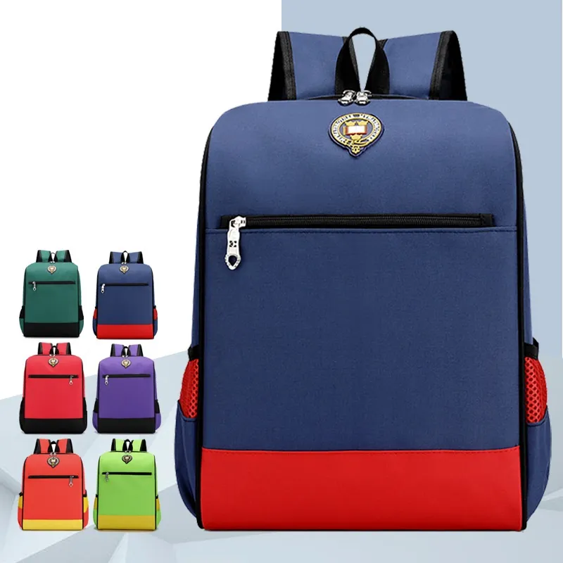 Logo Printed British Style Casual Versatile Backpack