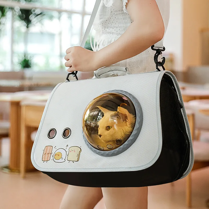Portable Space Capsule with Hand-Held Foldable Shoulder Backpack