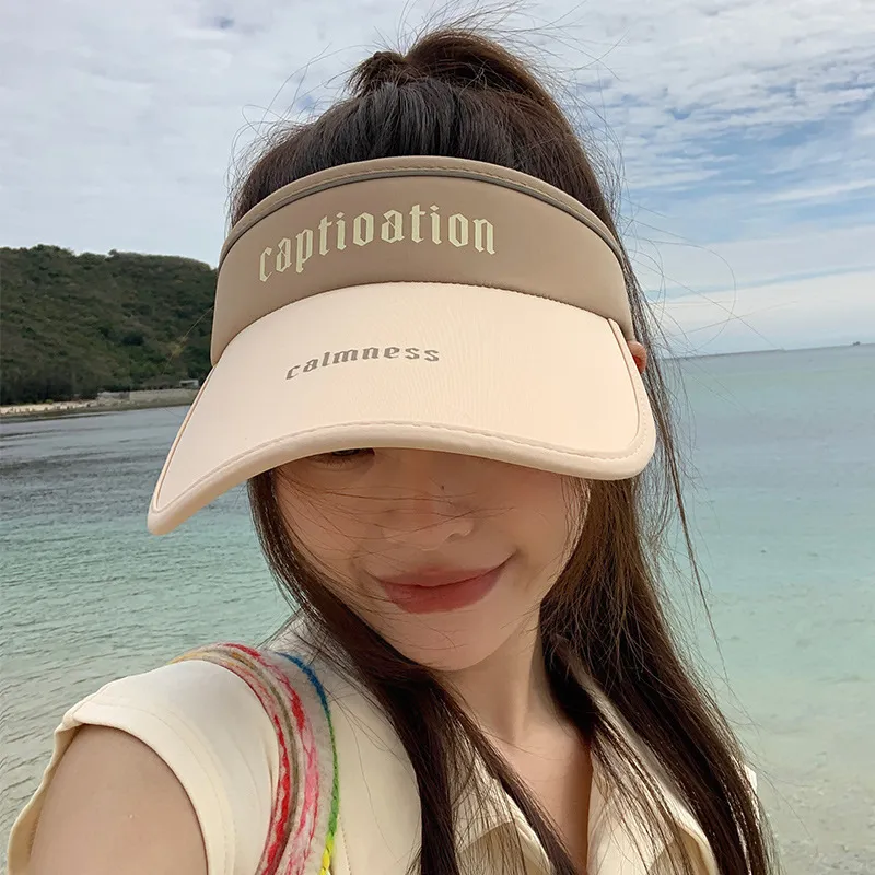 Sunscreen Large Eaved Outdoor Open Top Baseball Cap