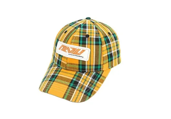 Colorful Embroidered Logo Baseball Cap