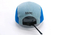 Color Blocking Corduroy Logo Flat Brim Baseball Cap