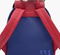 Red and Blue Fashion Simple Casual Backpack