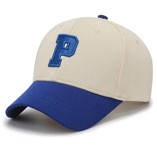 Hardtop Letter Curved Brim Baseball Cap