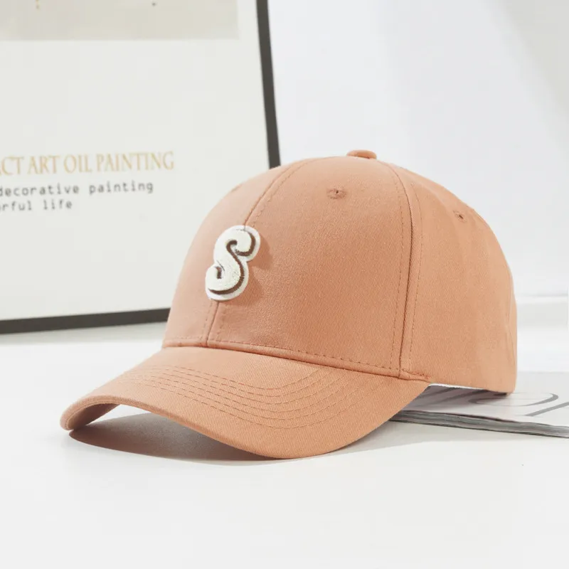 New Letter S Hardtop Sunscreen Baseball Hat