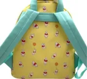 Yellow Double Layer Cute Bear Casual Backpack