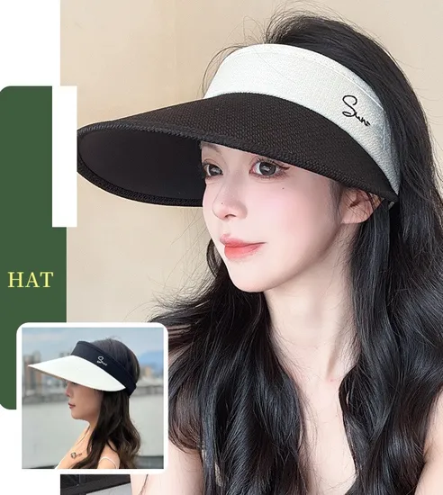 Versatile and Stylish Large Brimmed Open Top Baseball Cap